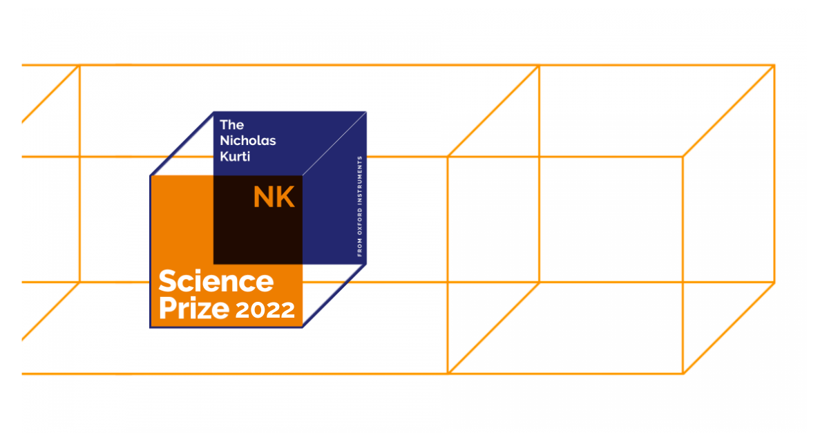 2022 Nicholas Kurti Science Prize