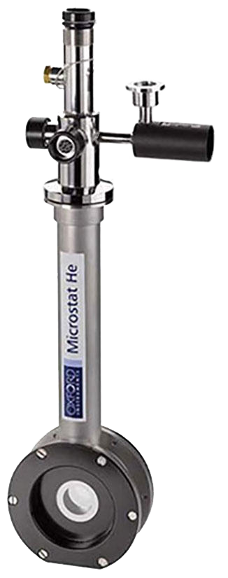 MicrostatHe - A microscopy, microstats and helium cryostats for low temperature research, cryogenics