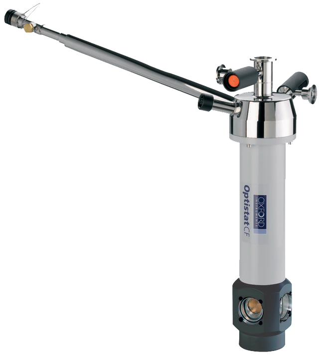 OptistatCF - Spectroscopy, cryostats, wet cryostats, and sample-in-gas for low temperature research and cryogenics