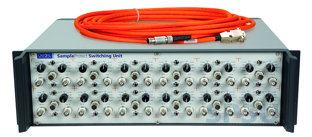 Sample Protect Switching unit for ESD protection of sensitive samples for low temperature experiments